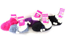 Hausschuhe Mit ABS Sohle 28 - 31 Antonio Pantoffeln mit Bommel Farb Varianten