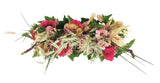 CASA - POADOR GESTECK Blumenwiese Rosa Stiefmütterchen künstlich Deko.