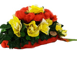 CASA - POADOR GRABSCHMUCK Gesteck Natur Herzform künstlich Grabschmuck