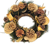 CASA - POADOR GRABKRANZ Zapfen Natur künstliche Tanne Friedhof Gedenken