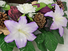 CASA - POADOR GRABKRANZ künstliche Tanne Allerheiligen Totensonntag Gedenken