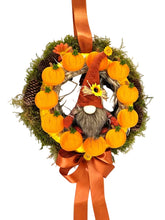 CASA - POADOR KRANZ 30 cm künstlich Natur Mooskranz Wichtelfigur Herbstkranz