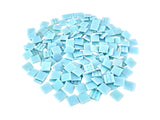Mosaiksteine 500 g hellblau 20 x 20 x 4 mm Basteln Mosaik DIY Geschenk