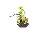 CASA - POADOR WEIHNACHTSGESTECK Orchidee Calla Grün künstlich Deko Geschenk