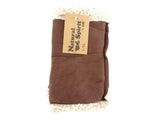 HANDSCHUHE FINGERLOS dunkel Braun L / XL Kunstleder Kunstfell Natural Spirit