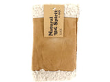HANDSCHUHE FINGERLOS hell Braun L / XL Kunstleder Kunstfell Natural Spirit