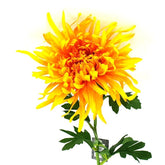 SPINNENCHRYSANTHEME KUNSTBLUME künstliche Chrysantheme 70 x 20 cm gelb