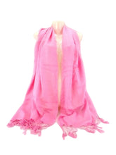 SCHAL TUCH FRANSEN Stola Rosa 100 % Viscose XXL Schal 190 Lang 65 Breit