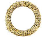 CASA - POADOR STROHKRANZ Ø 50 cm Strohringe Strohrömer Rohling Kranz Natur Deko