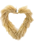 HERZ LAO GRAS Cortaderia 60 cm Beige Dried Geschenk Dekoration Wohnambiente