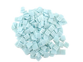 CASA - POADOR MOSAIKSTEINE 650 g hellblau 20 x 20 x 4 mm 220 Steine Basteln Mosaik Box