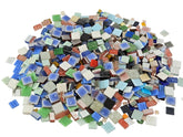 MOSAIKSTEINE 3 kg Mix Bunt Steine Basteln Mosaik DIY Glas