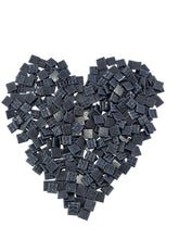 CASA - POADOR MOSAIKSTEINE 1 kg dunkelgrau Glas DIY Basteln Box