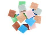 CASA - POADOR GLASMOSAIK XXL bunt Mix 590 g Mosaik gesprenkelt Basteln