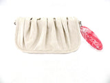 AXEL DAVID TASCHE Creme Beige Schultertasche Magnetverschluss Henkel