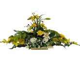 CASA - POADOR BLUMENGESTECK künstlich ellipse Gladiolen Calla Rosen Kunstblumen