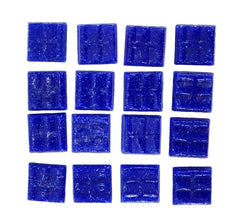 Glasmosaik Mosaiksteine 650g blau Navy 20 x 20 x 4 mm 220 Steine Basteln Mosaik