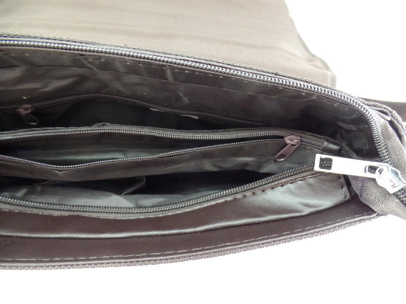 Schultertasche Geoss Braun Umhängetasche Tasche Damen Damentasche
