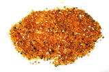 SPIEGELGRANULAT 300 g Orange oder Silber Dose Körnung 1 - 4 mm Dekoration Varianten