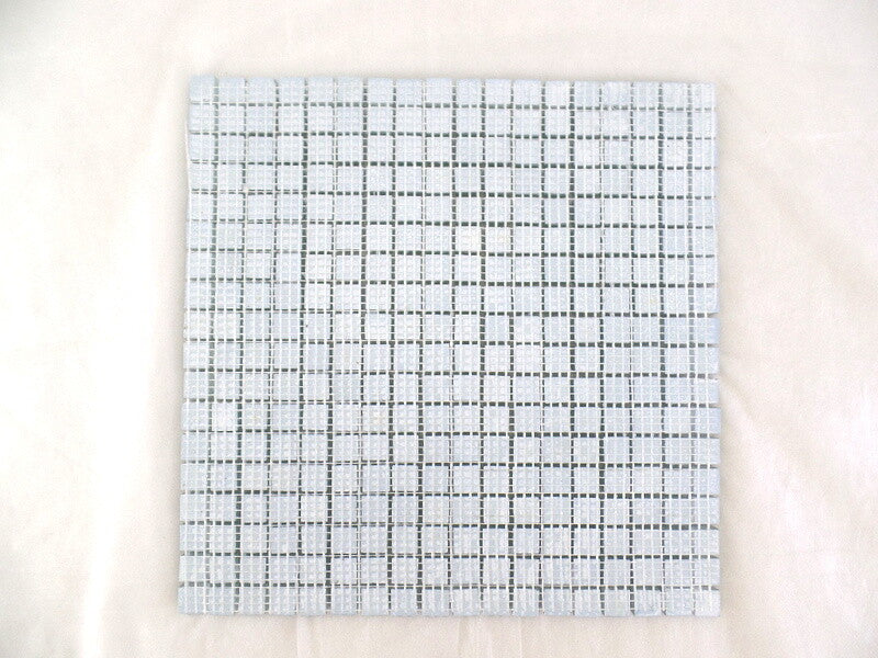Ressalossa Glasmosaik Fliesen dunkeltürkis matt Matte 30 x 30 cm