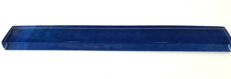 Glasmosaik Mosaikstäbchen Cobaltblau Blau 7 Stück glatt Glasstäbchen Bordüre