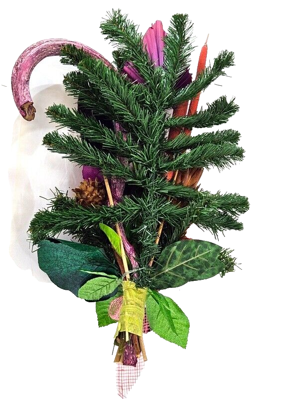Grabschmuck Trockenblumen Exoten Lila Rosa Naturmaterial Totensonntag Friedhof