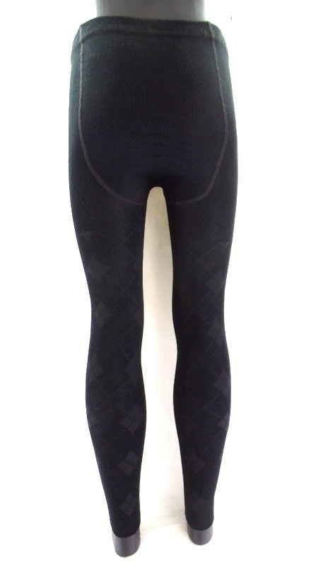 Leggings Damenleggins E & F Einheitsgröße 3 Farbvarianten wählbar Rautenmuster