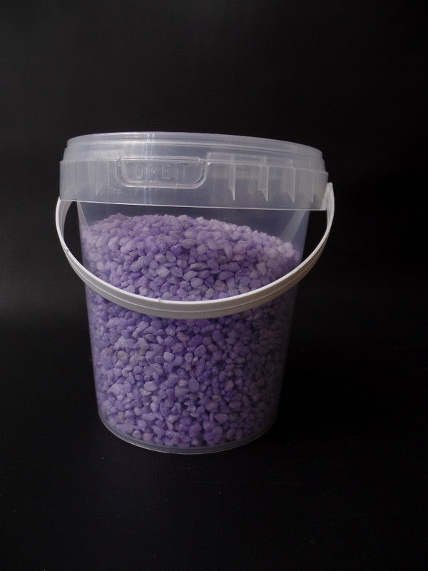 Dekogranulat Lila Flieder 1 x 500 g oder 1 kg Dosen Körnung 2-3 mm Deko Variante