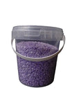 DEKOGRANULAT LILA FLIEDER 1 x 500 g oder 1 kg Dosen Körnung 2-3 mm Deko Variante