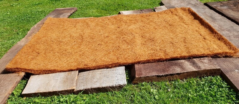 Matte Fasermatte Braun 800g Trockenmaterial Naturmaterial KokosmatteDeko Nestbau