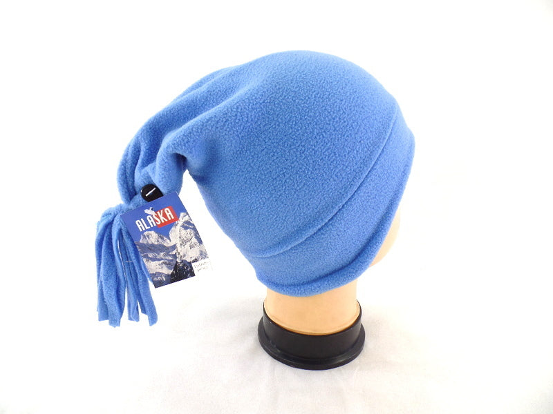Mütze Fleecemütze Beanie mit Fransen Alaska Varianten wählbar