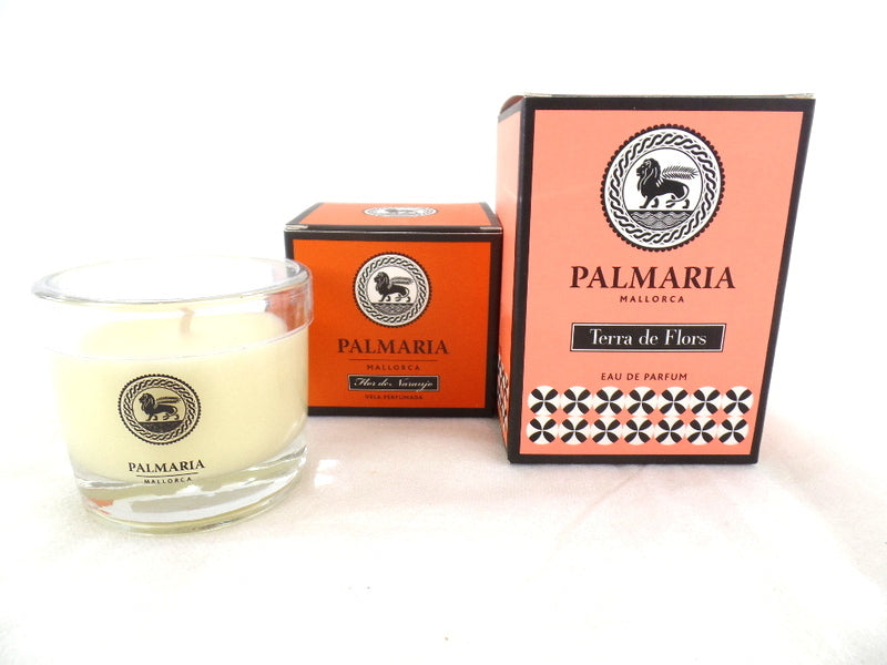 Palmaria Mallorca TERRA DE FLORS EDP 50 ML + Duftkerze 55 g + Duftkerze 130 g
