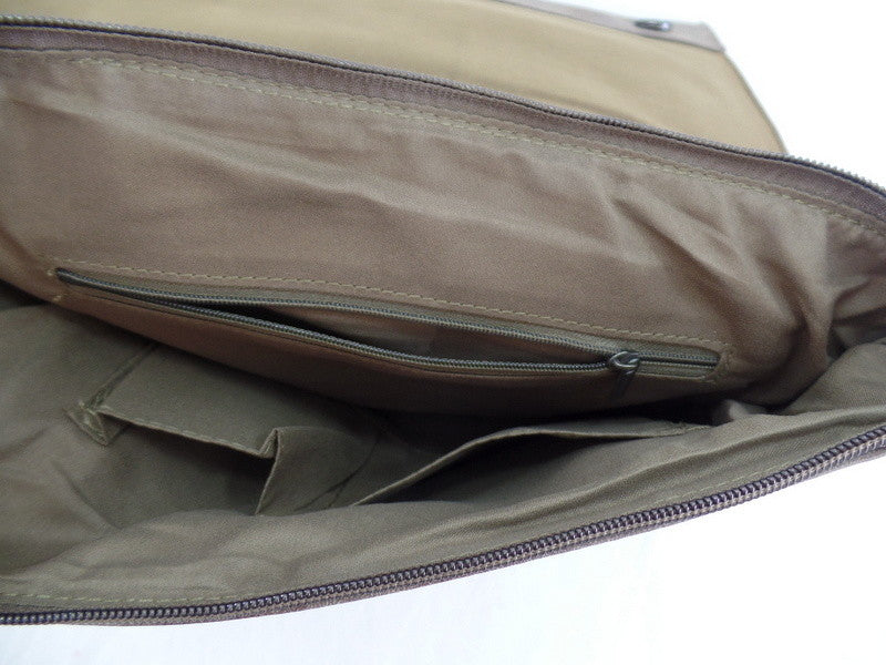 Tasche Damen Bella Belly Kaki Schultertasche Damenhandtasche Kroko