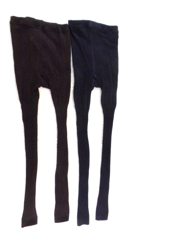 Leggings Damenleggins E & F Einheitsgröße baun oder blau als Variante wählbar