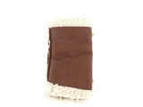HANDSCHUHE FINGERLOS dunkel Braun L / XL Kunstleder Kunstfell Natural Spirit