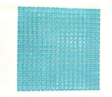 Glasmosaik Fliesen Wasserfallblau glänzend Matte 324 Steine