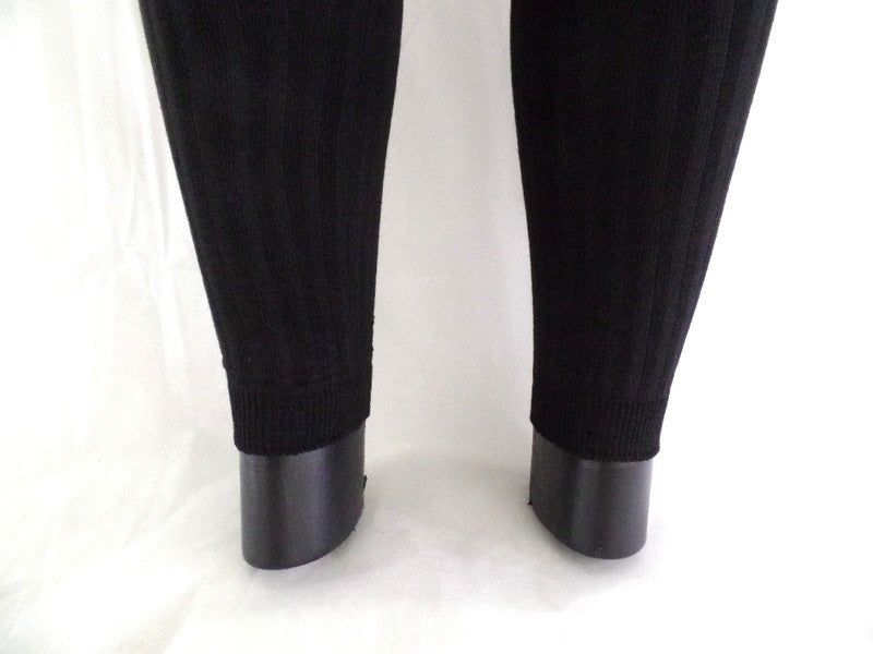 Leggings Damenleggins E & F Einheitsgröße grau oder schwarz als Variante wählbar