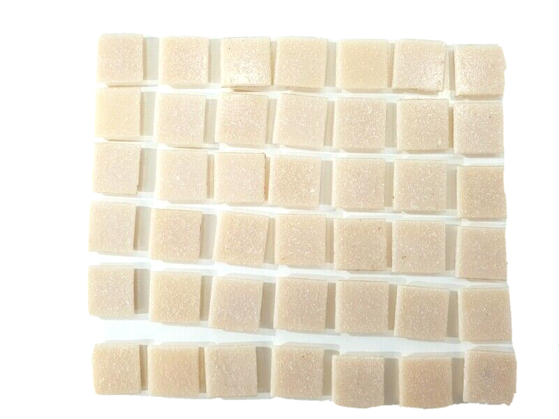 Mosaiksteine 500 g Mix 4 Farben Weiß Beige Lachs Lila 168 Steine Basteln