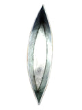 METALLGEFÄßE  20 STÜCK Ellipse blau grau     30 x 8 x 6,5 cm bepflanzen Dekoration