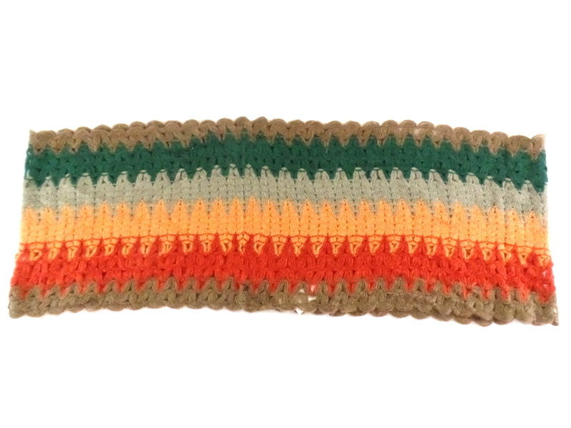 Schal Loop Wickelschal Bunt in 4 Farbvarianten Gelb, Rosa, Beige, Orange wählbar