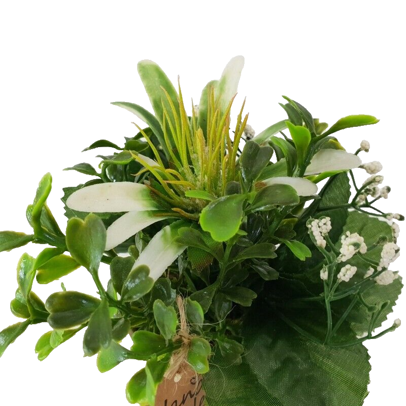 Künstliche Gestecke Set 4 Stück Kunstblume Pflanzen Blume Deko 15 cm H Geschenk