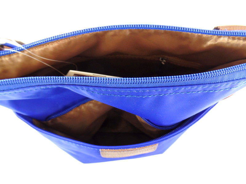 Schultertasche Blau Mahel Umhängetasche Nylon Tasche