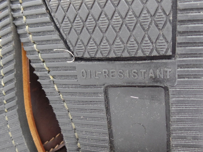 Westernstiefelette Arbeits Cowboyboot 35 UK 2 USA 4 Braun Schnalle Leder Mexico