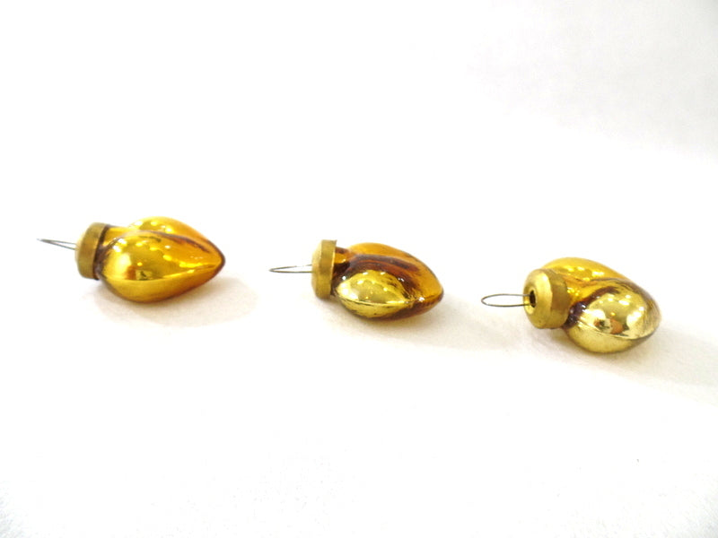 Herz Aufhänger 24 Stück Goldfarbig 4,5 cm x 3,5 cm mit Öse aufhängen 2 Säckchen