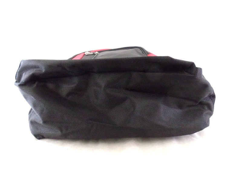 Tapple Rucksack Rot Schwarz Laptopfach Schulrucksack Freizeit Schule