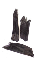 Trockenblumen Palmfaser grob Schwarz gefärbt 400 gr. Deko