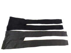 Leggings Damenleggins E & F Einheitsgröße grau oder schwarz als Variante wählbar