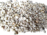 DEKOGRANULAT STEINE WEIß CREME 1 x 400 g  Granulat 8 - 10 mm Körnung Tischdekoration