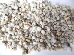 Steine Granulat Dekogranulat 1 x 400 g Weiß Creme 8 - 10 mm Körnung Tischdeko