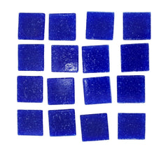 Glasmosaik Mosaiksteine 650g blau Navy 20 x 20 x 4 mm 220 Steine Basteln Mosaik
